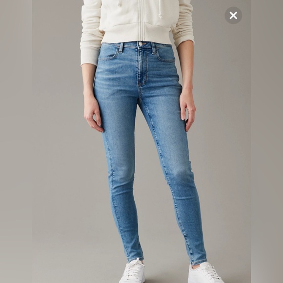 AE Next Level Super High-Waisted Jegging - Size 0 - Picture 1 of 12
